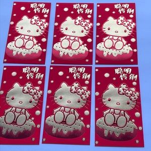 Sanrio Hello Kitty Large Red Envelopes